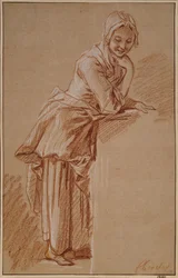 Standing Peasant Girl