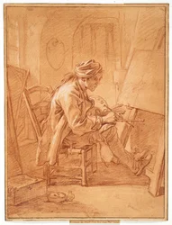 The Artist in His Studio