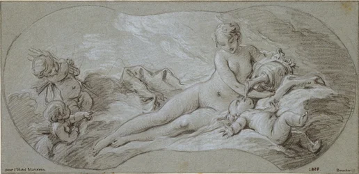Venus Intoxicates Amor with Nectar