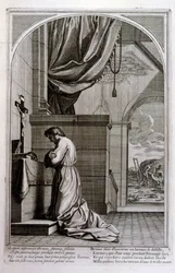 The Life of St Bruno, Founder of the Order of Chartreux (engraving by Francois Chauveau)