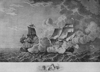 The Fox and the Junon, c1840