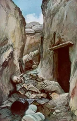 The Conquered Trenches of Perthes, Champagne, France (October 1915, 1926)