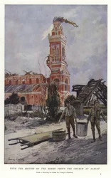 With the British on the Somme Front