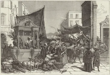 A Street in Naples