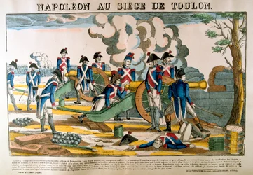 Napoleon at the Siege of Toulon, 1793, c. 1835