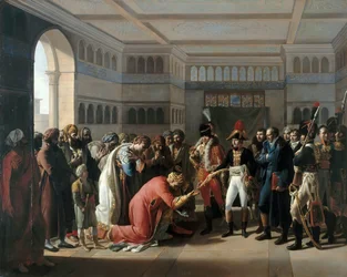 Bonaparte Presents the Sabre to Military Commander of Alexandria, July 1798