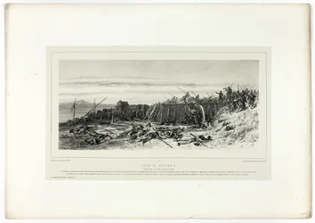 Capture of Bastion no. 9, from Souvenirs of Italy: Expedition of Rome