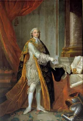 Portrait of Louis Stanislas Xavier of France, Count of Provence, in Great Dress of the Order of the Holy Spirit