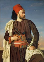 Portrait of Leconte de Floris in the Uniform of the Egyptian Army, 1840
