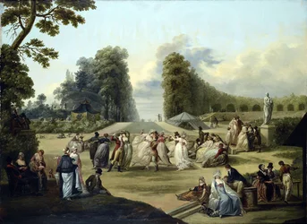 Ball in the Tivoli Gardens, Paris