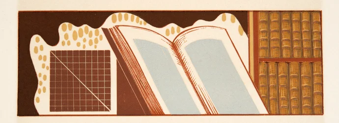 Graphic illustration from Prometheus Bound by Aeschylus, pub. 1941