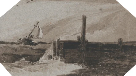 Nearing Port in a Stormy Sea