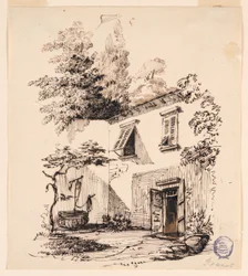 Courtyard of a House