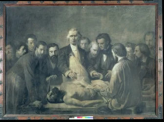 The Anatomy Lesson of Doctor Velpeau (1795-1867)
