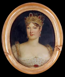 Medallion portrait of Empress Marie-Louise