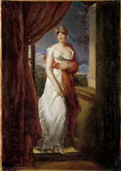 Portrait of Madame Tallien, nee Cabarrus, princess of Caraman - Chimay