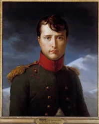 Portrait of Napoleon Bonaparte as First Consul (Painting by Francois Gerard)