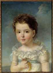 Portrait of Queen Hortense of Beauharnais as a child