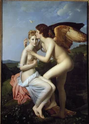 Psyche and Cupid, also called Psyche receiving Cupid