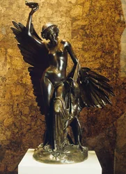 Hebe and the Eagle of Jupiter, modeled c. 1852 cast c. 1860-80