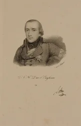 Louis Antoine Henri de Bourbon, Duke of Enghien Wearing the Conde Uniform