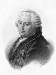 Portrait of Claude-Adrien Helvetius, French writer and philosopher