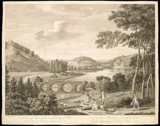 A view of Stour Head in Wiltshire
