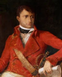 Portrait of Napoleon I Bonaparte in Uniform of First Consul (detail)