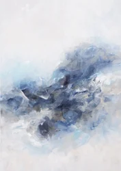 Blue Abstract Flow