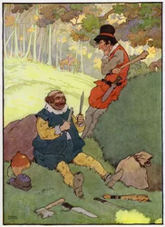 Illustration for Babes in the Wood