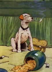 Illustration for Old Mother Hubbard