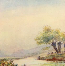Illustration for The Scholar-Gipsy by Matthew Arnold