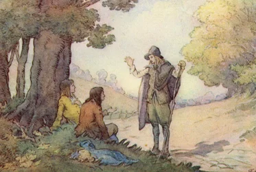 Illustration for The Scholar-Gipsy by Matthew Arnold
