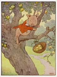 Illustration for The Three Little Pigs