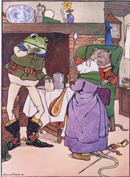 Pray Mistress Mouse Will You Give Us a Song, Illustration from 