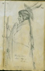 Hoohamaza, or Iron Leg, 1851