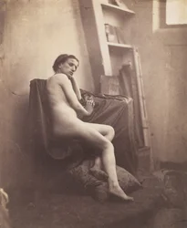 Female Nude in Studio