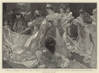 Before a Reception by the Lady Mayoress at the Mansion House