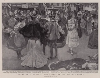 Hungary in London, the Bazaar in the Portman Rooms