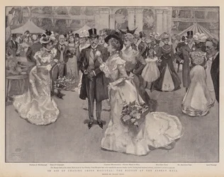 In Aid of Charing Cross Hospital, the Bazaar at the Albert Hall