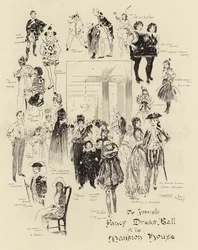 The Juvenile Fancy Dress Ball at the Mansion House