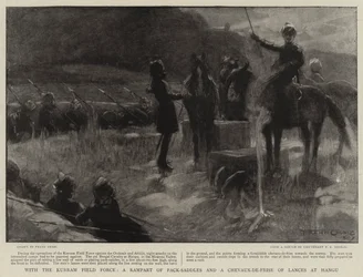 With the Kurram Field Force, a Rampart of Pack-Saddles and a Chevaux-de-Frise of Lances at Hangu