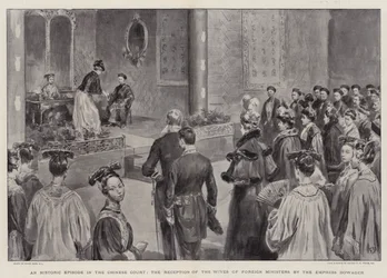 A Historic Episode in the Chinese Court, the Reception of the Wives of Foreign Ministers by the Empress Dowager