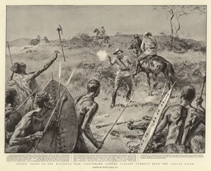Heroic Deeds in the Matabele War, Lieutenant Crewe