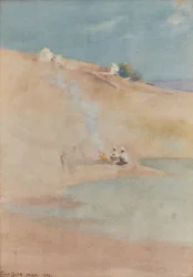 The Edge of the Bekanneer Desert, India