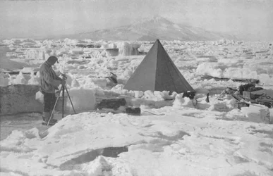 The Lower Koettlitz Glacier, 1911, 1913