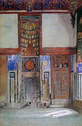 The House of Moufti Sheikh el Mahadi, Cairo, 1873