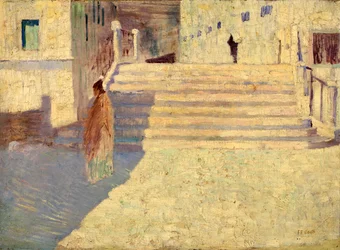 Women Near the Stairs No. II