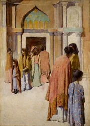 Women Near the Stairs no. I