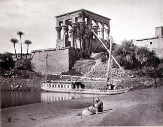 The Temple of Trajan, Looking South West, Philae